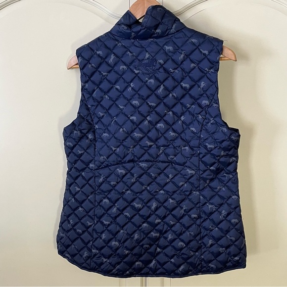 Piper by Smartpak Down Vest II Navy Horses Equestrian Hunter Women’s Size M - Picture 11 of 12